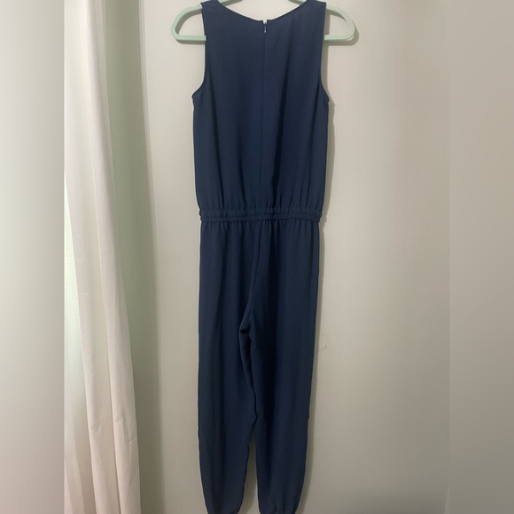 Navy Cabi jumpsuit - Picture 2 of 2